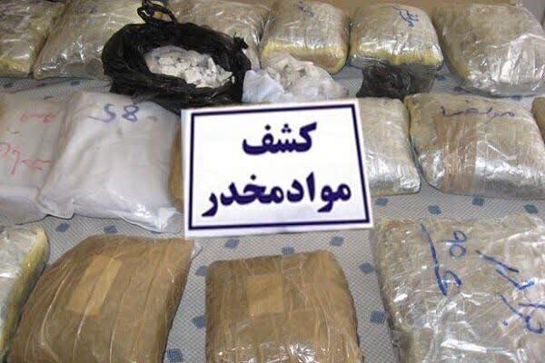 کشف یک تن انواع مواد مخدر در محورهای ورودی یزد