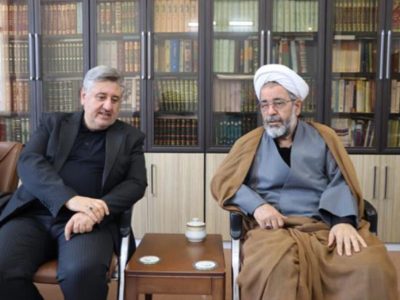دیدار مدیرکل ارشاد آذربایجان‌شرقی با امام جمعه ملکان