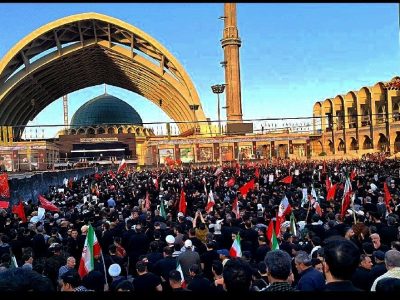تصاویری از مراسم تشییع پیکر رهبر شهید انقلاب در تهران