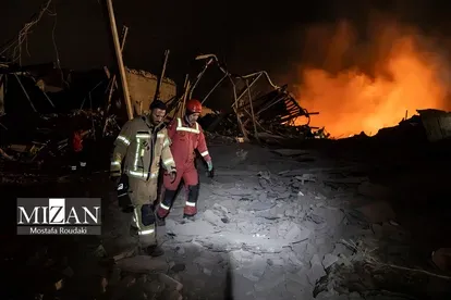آتش‌سوزی در واحد مسکونی اصفهان؛ بیش از ۵۰ نفر نجات یافتند