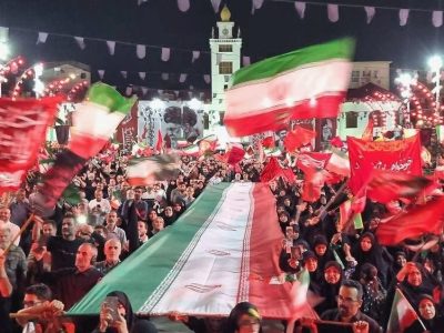 اجتماع شبانه مردم دیار میرزا با نوای امیر طلاجوران