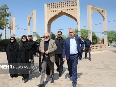 ادای احترام به قیصر امین‌پور در گتوند