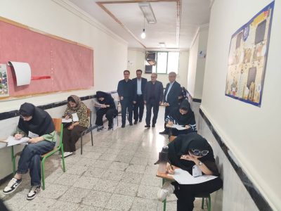 استاندار کهگیلویه و بویراحمد از روند برگزاری امتحانات نهایی بازدید کرد
