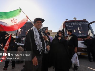اعزام کاروان‌های مردمی استهبان به تهران برای تشییع رهبر شهید انقلاب
