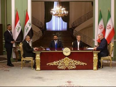 امضای چهار توافقنامه همکاری میان ایران و عراق در سفر نخست‌وزیر عراق به تهران