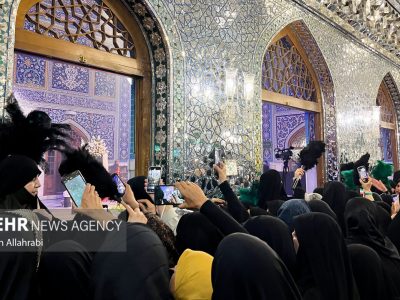 ایجاد ۴ مسیر ویژه برای زیارت مرقد رهبر شهید در حرم رضوی