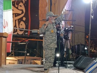 ایستادگی ملت ایران در برابر تهدیدات دشمن