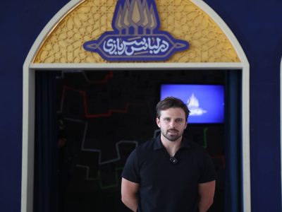 بازدید جکسون هینکل از موزه ملی انقلاب اسلامی و دفاع مقدس
