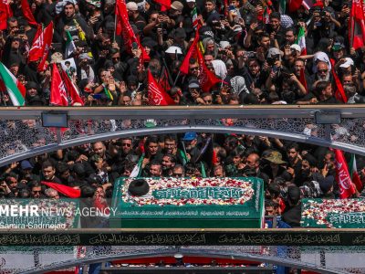 بازگشت زائران از بدرقه آقای شهید ایران با پیام حماسه مردمی