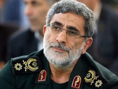 تبریک سردار قاآنی به انتخاب رئیس دفتر سیاسی حماس