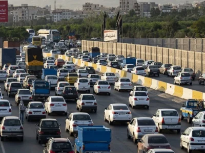 ترافیک سنگین در محورهای شمالی و ورودی‌های پایتخت