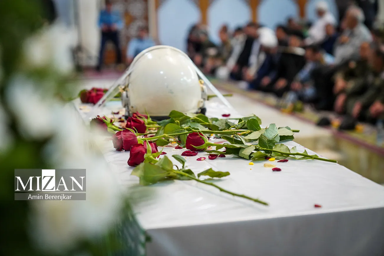 تشییع پیکر شهید سرتیپ خلبان مجید کاظمی – شیراز