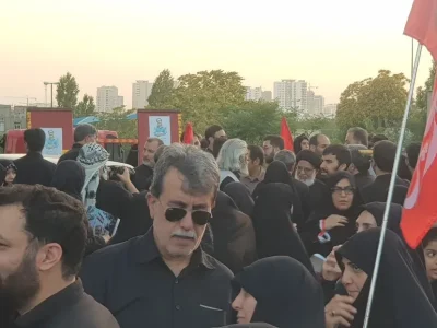 تشییع پیکر شهید مصباح‌الهدی باقری‌کنی برگزار شد