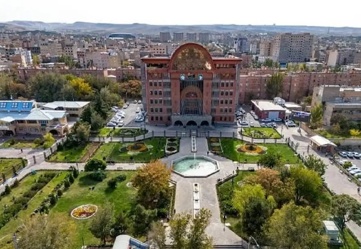 تصویری نادر از تبریز در سال 1312