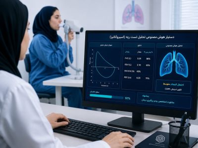 توسعه دستیار هوش مصنوعی تحلیل تست ریه در کرمانشاه