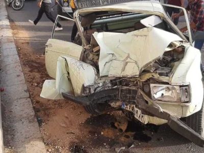 حادثه انحراف نیسان وانت در بابل ۸ مصدوم بر جای گذاشت