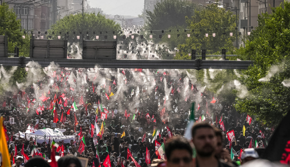 حضور حماسی ملت ایران در وداع با رهبر شهید انقلاب