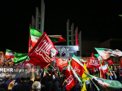 حضور پرشور زنجانی‌ها در شب یکصد و سی و دوم دفاع از وطن