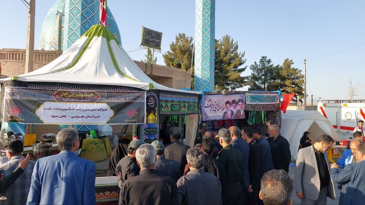 خراسان جنوبی، میزبان زائران رهبر شهید در مسیر خدمت