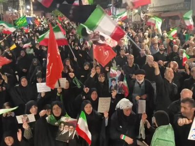 خروش مردم مازندران در حمایت از رزمندگان و خونخواهی رهبر شهید