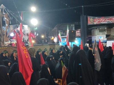 لنگرودی‌ها در شب ۱۲۸ به تجدید بیعت با امام خامنه‌ای پرداختند