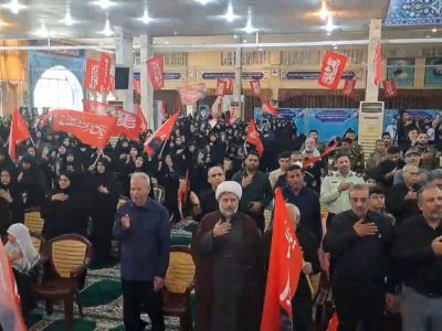 مراسم عزاداری امام شهید در بوشهر برگزار شد