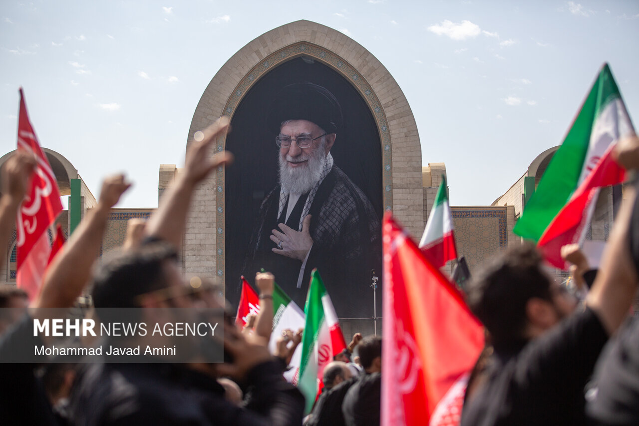 مراسم وداع با رهبر شهید در کرمانشاه برگزار می‌شود