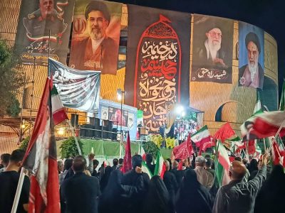 مردم دیار آفتاب در شب حماسه می‌درخشند