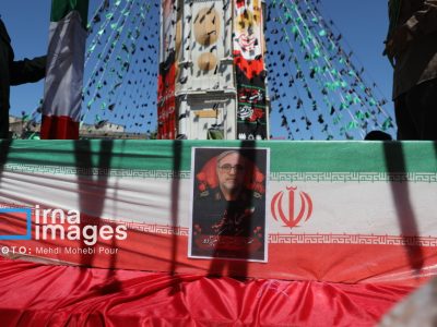 وداع با معاون نیروی دریایی سپاه در ساری