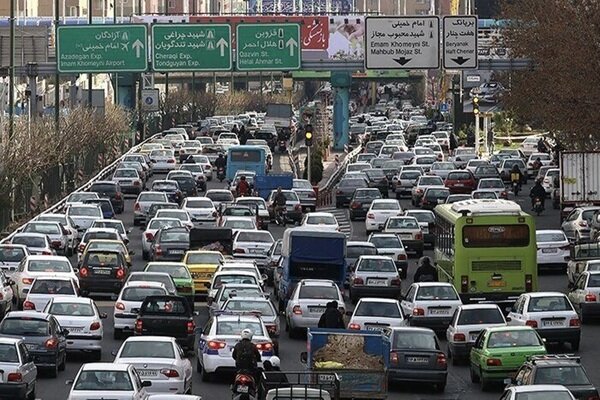 وضعیت ترافیک صبحگاهی در بزرگراه‌های تهران اعلام شد