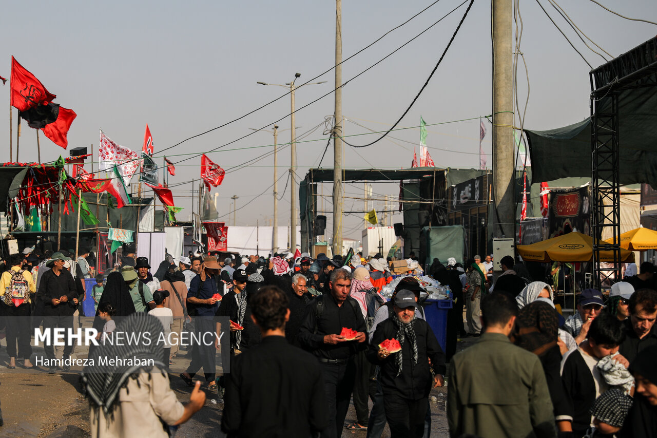 وضعیت تردد در مرز مهران طی شامگاه پنجشنبه