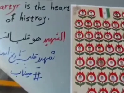 پرتاب پهپاد به یاد دانش‌آموزان شهید مینابی