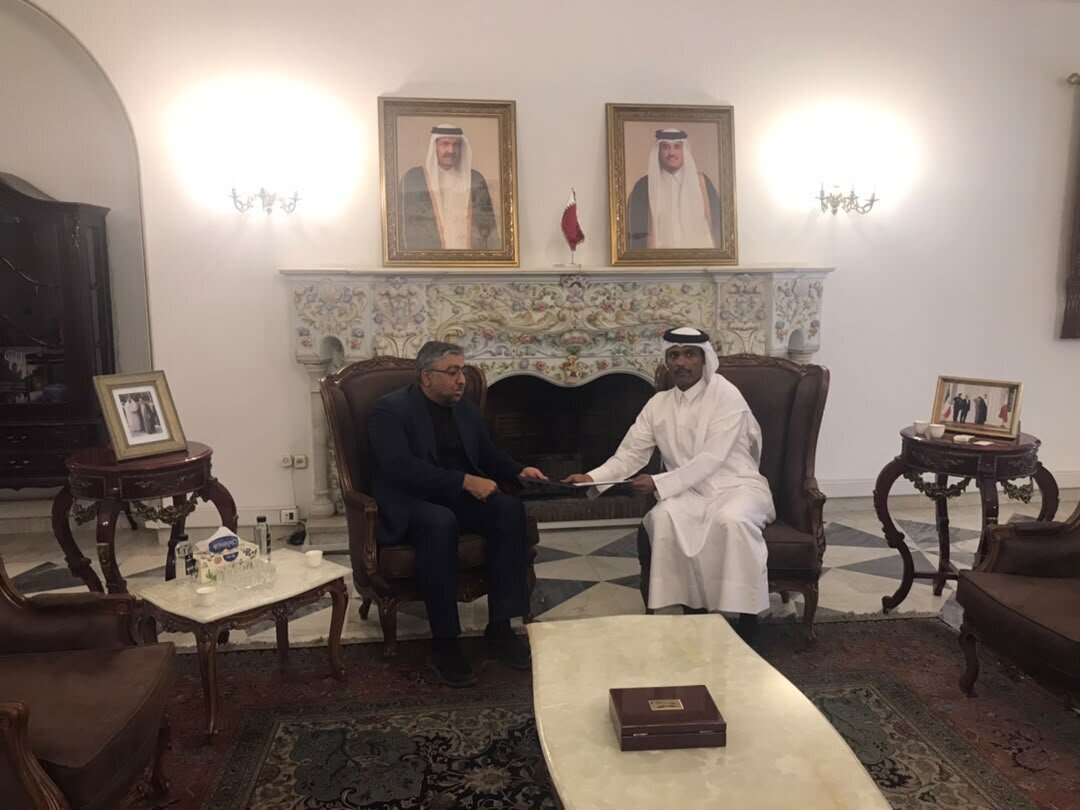 پیام تسلیت رئیس مجلس به سفیر قطر در پی درگذشت امیر سابق
