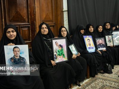 گرامیداشت پانزدهمین روز تدفین رهبر شهید در گرگان برگزار شد