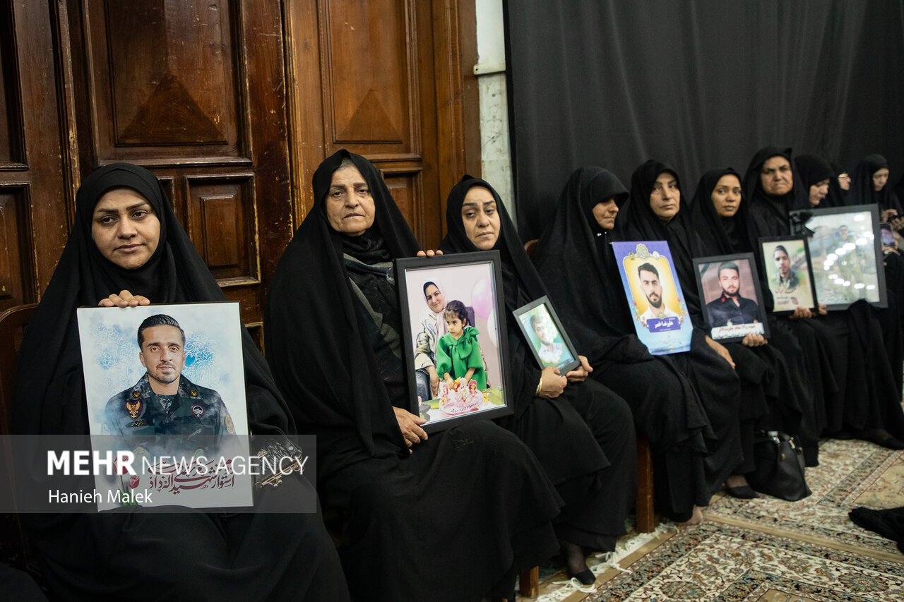 گرامیداشت پانزدهمین روز تدفین رهبر شهید در گرگان برگزار شد