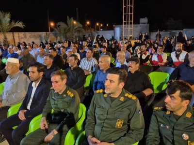 یادواره چهار شهید روستای ایدنک در شهرستان لنده برگزار شد