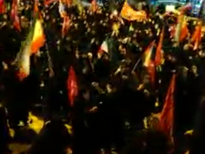 یاسوجی‌ها با فریاد انتقام در حمایت از حقوق ملی تجمع کردند