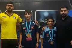 درخشش کشتی‌گیران نونهال کهگیلویه و بویراحمد با 2 مدال در المپیاد کشور