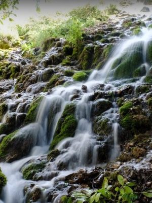 آبشار و غار شهنیز؛ نگین بکر زاگرس در مارگون