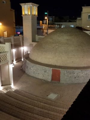 آغاز تخریب بنای الحاقی غیرمجاز آب‌انبار تاریخی شاهرود