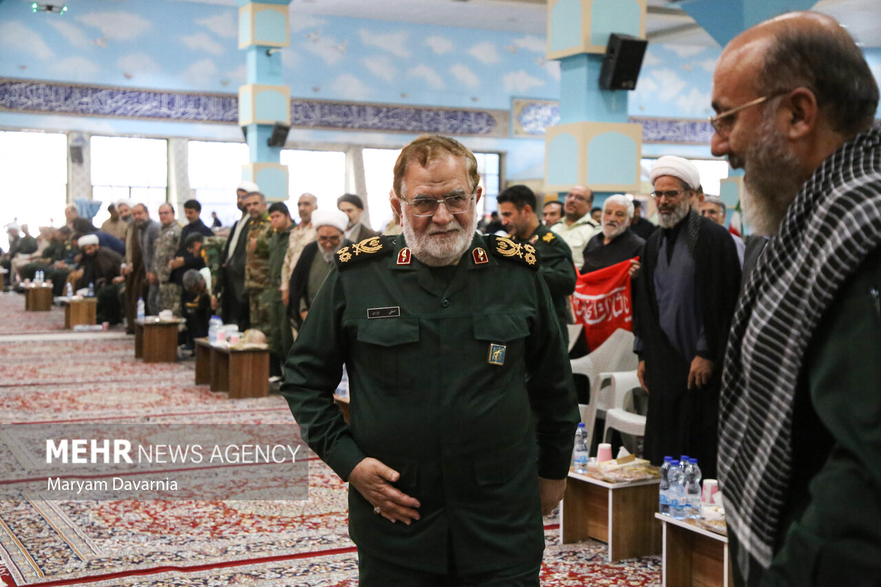 آیین اربعین شهید ایران در بجنورد برگزار شد