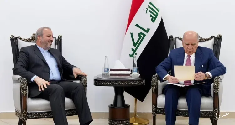 ابلاغ پیام مکتوب عراقچی به وزیر خارجه عراق