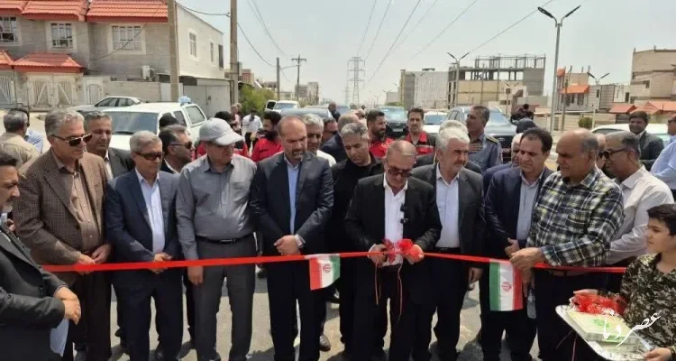 افتتاح بلوار شهیدان پناه‌پوری و تاجگردون در گچساران با اعتبار ۶۶ میلیارد تومان