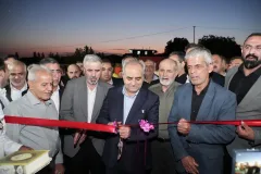 افتتاح سه پروژه عمرانی و خدماتی در شهرستان شبستر با حضور استاندار آذربایجان شرقی