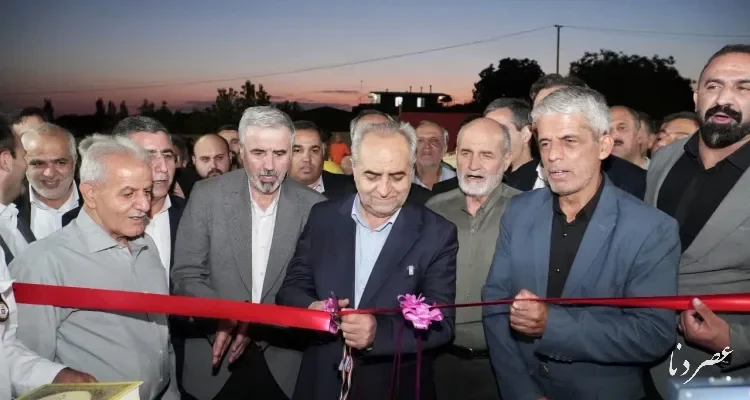 افتتاح سه پروژه عمرانی و خدماتی در شهرستان شبستر با حضور استاندار آذربایجان شرقی