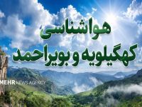 افزایش سرعت باد و غبار در کهگیلویه و بویراحمد