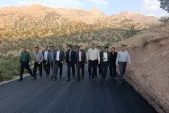 بهره‌برداری از طرح هادی روستای میمند با ۱۸ هزار مترمربع آسفالت
