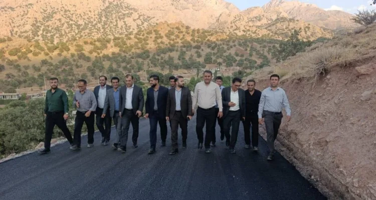 بهره‌برداری از طرح هادی روستای میمند با ۱۸ هزار مترمربع آسفالت