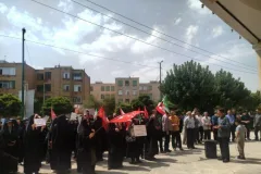 تجمع خودجوش بانوان اراکی در حمایت از عفاف و حجاب