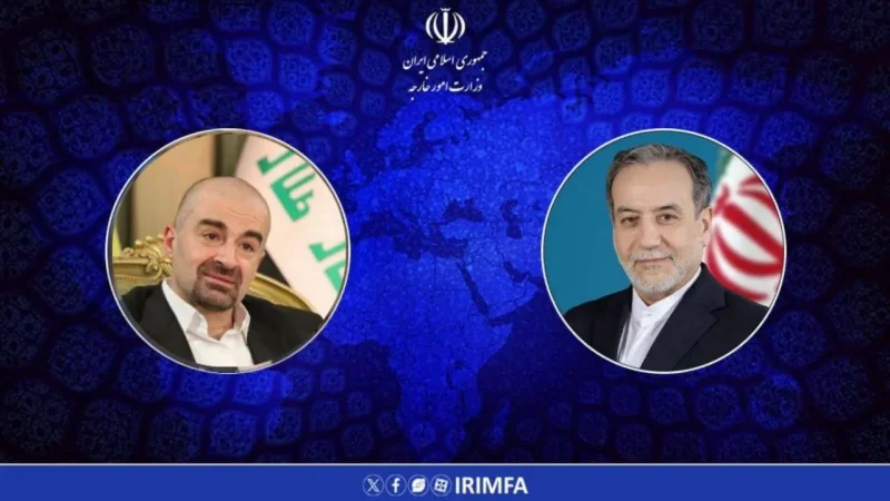 تماس تلفنی وزیر امور خارجه با رئیس اتحادیه میهنی کردستان عراق